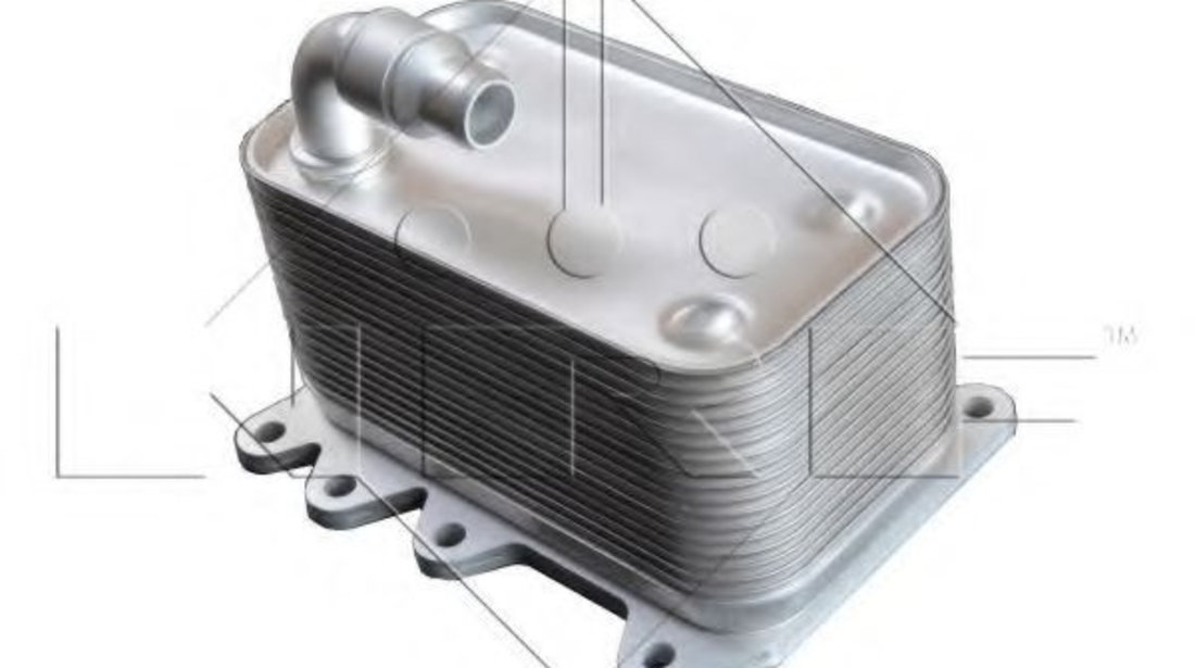 Radiator ulei, ulei motor BMW Seria 5 (E60) (2003 - 2010) NRF 31215 piesa NOUA