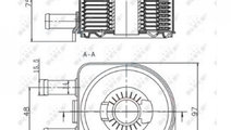 Radiator ulei, ulei motor Citroen BERLINGO (MF) 19...