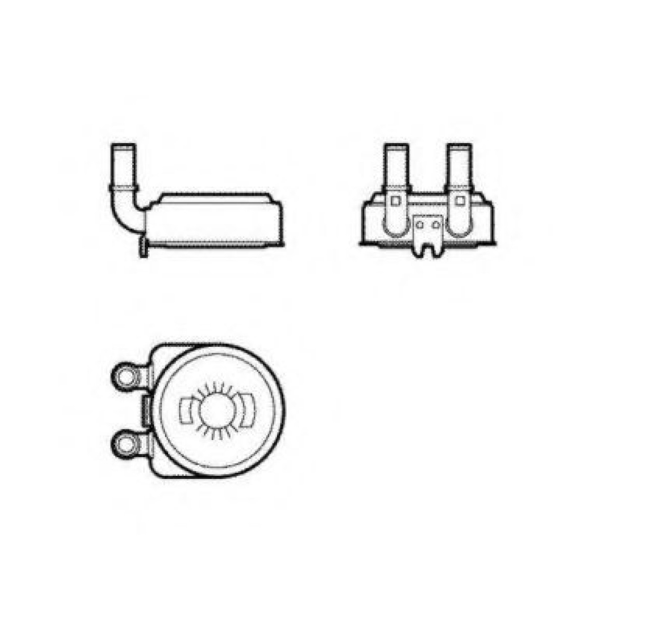 Radiator ulei, ulei motor CITROEN XSARA (N1) (1997 - 2005) NRF 31739 piesa NOUA