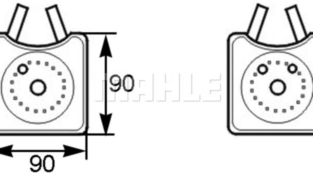 Radiator ulei, ulei motor (CLC161000S BEH MAH) AUDI,SEAT,SKODA,SKODA (SVW),VW,VW (FAW),VW (SVW)