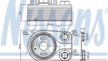 Radiator ulei, ulei motor DACIA LOGAN MCV II (2013...