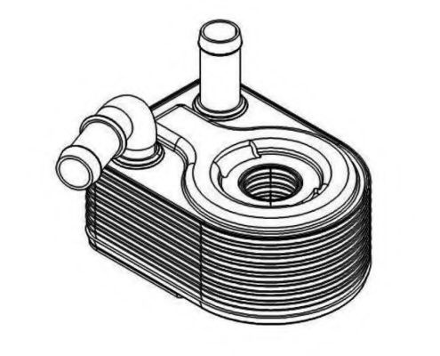 Radiator ulei, ulei motor FORD C-MAX II Van (2010 - 2016) NRF 31069 piesa NOUA