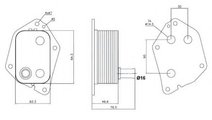 Radiator ulei, ulei motor HYUNDAI i20 (GB) (2014 -...