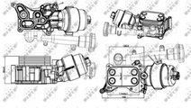 Radiator ulei, ulei motor Lancia YPSILON (843) 200...