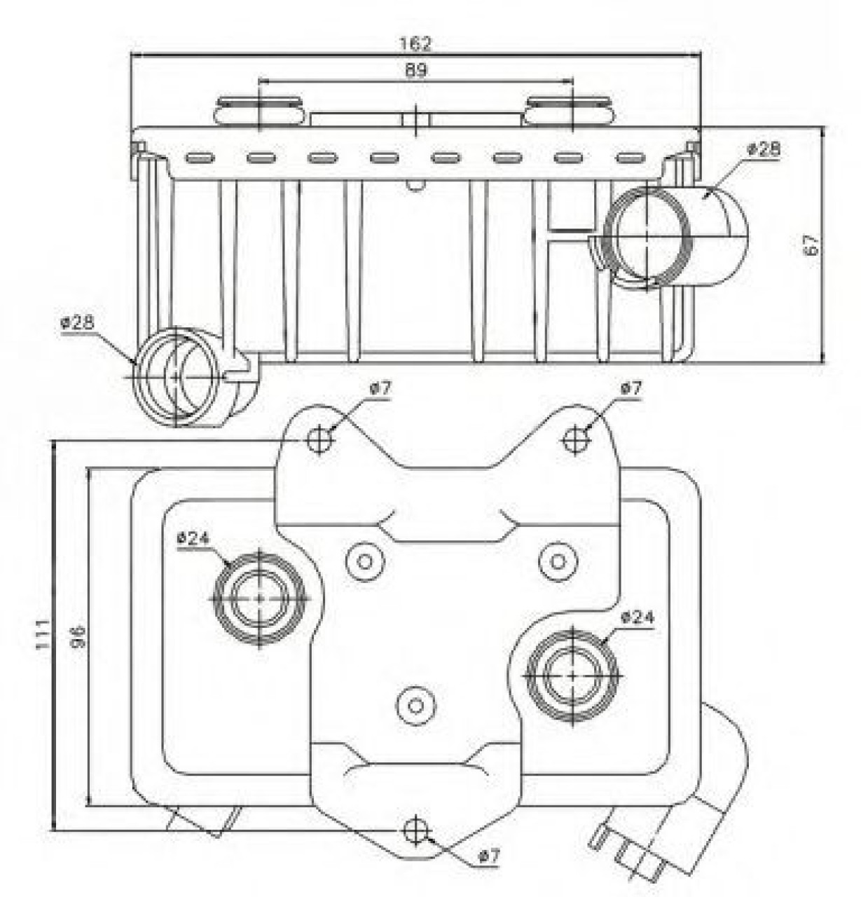 Radiator ulei, ulei motor MERCEDES C-CLASS Combi (S202) (1996 - 2001) NRF 31181 piesa NOUA