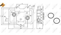 Radiator ulei, ulei motor Mercedes SPRINTER 4-t pl...