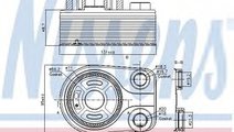 Radiator ulei, ulei motor NISSAN MICRA III (K12) (...