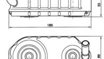 Radiator ulei, ulei motor SEAT TOLEDO II (1M2) (19...