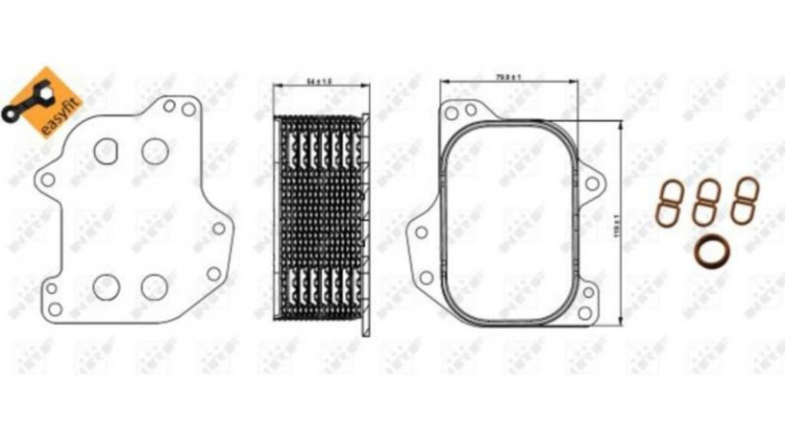 Radiator ulei, ulei motor Skoda OCTAVIA (5E3) 2012-2016 #3 03N117021