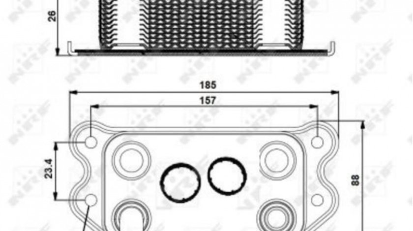 Radiator ulei, ulei motor Volvo C70 I Cabriolet 1998-2005 #2 226090N