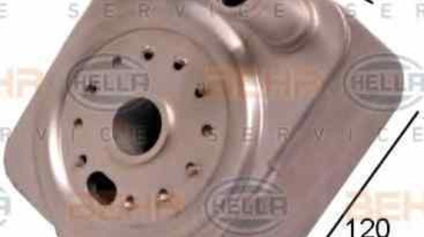 Radiator ulei ulei motor VW PASSAT CC 357 HELLA 8MO 376 778-021