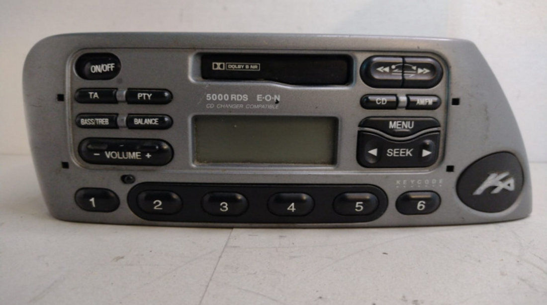 Radio 5000 RDS CD Ford 98KP-18K876-BB Ford Ka [1996 - 2008]