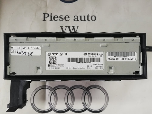 Radio Box Unitate radio MMI 3G DAB cod 4G0035061N