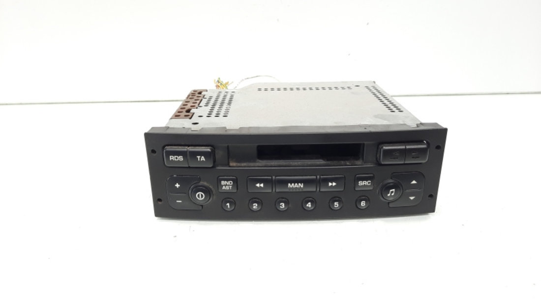 Radio casetofon, cod 9645443677, Peugeot 206 (id:610408)