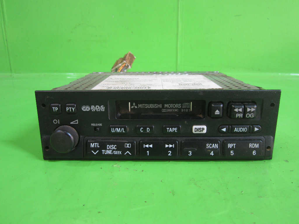 RADIO / CASETOFON ORIGINAL MITSUBISHI PAJERO PININ FAB. 1999 - 2007 ⭐⭐⭐⭐⭐