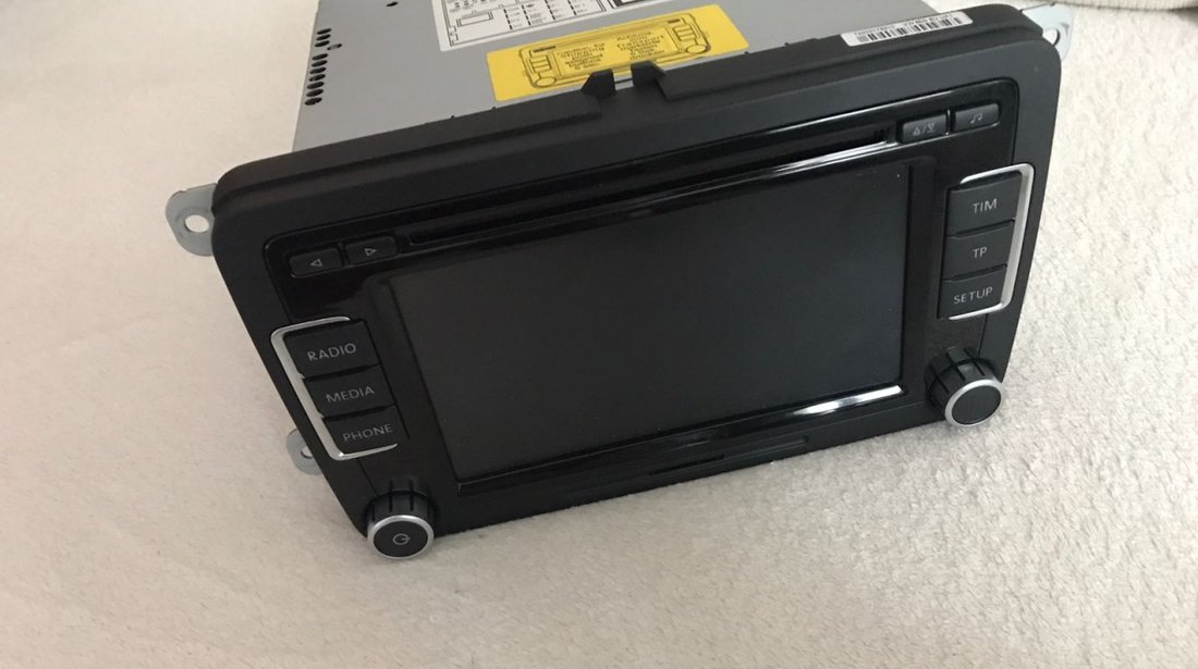 Radio Casetofon Original VW RCD510 RCD 510 Color Touchscreen Mp3 NOU