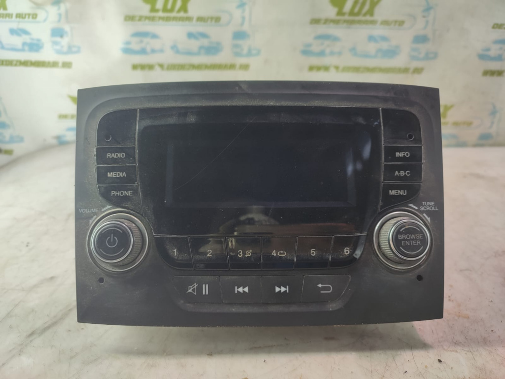 Radio CD 07357115850 e810r-047280 Fiat Doblo 2 [facelift] [2015 - 2021] 1.6 d
