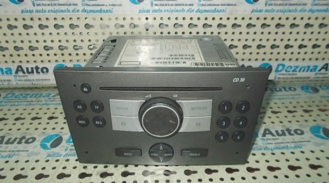 Radio cd 13233926, Opel Vectra C, 2002-2007