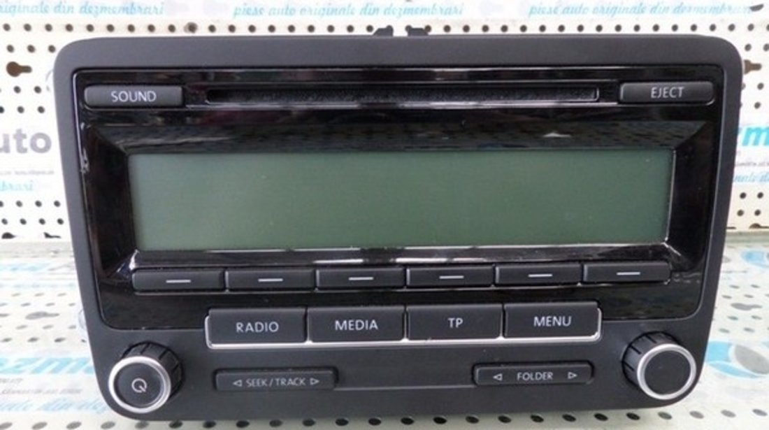 Radio cd, 1K0035186AA Vw Passat, 2005-in prezent