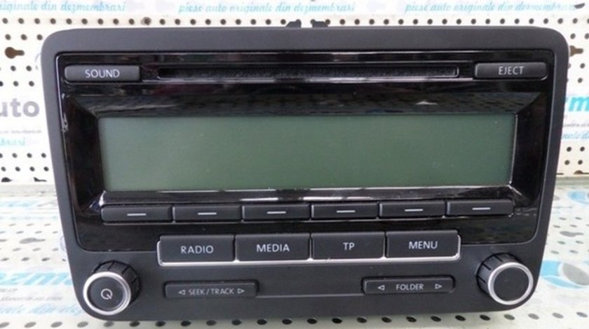 Radio cd, 1K0035186AA Vw Passat, 2005-in prezent