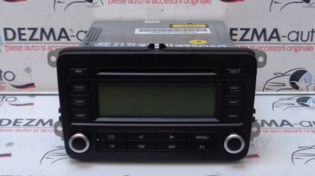 Radio cd, 1K0035186P, Vw Golf 5 (1K1) (id:232588)