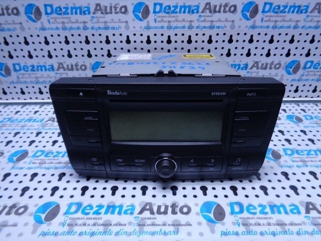 Radio cd, 1Z0035161B, Skoda Octavia Combi (1Z5) 2004-2013 (id:136411)