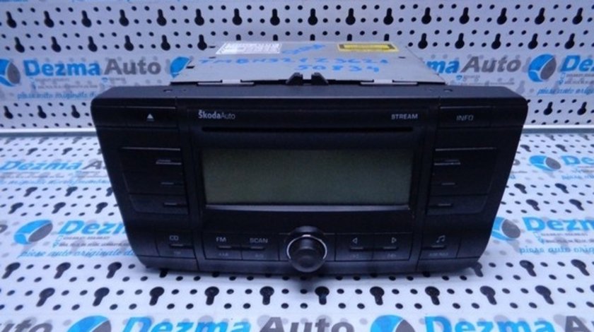 Radio cd, 1Z0035161B, Skoda Octavia Combi (1Z5) 2004-2013 (id:136411)