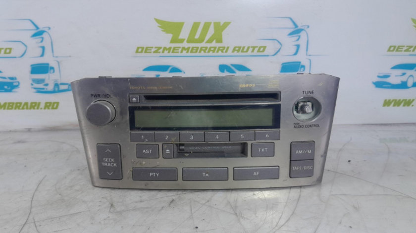 Radio CD 2.2 diesel 86120-05080 Toyota Avensis 2 T25 [2002 - 2006]