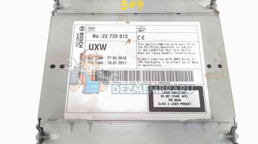 Radio CD 22739813 OPEL Insignia A [Fabr 2008-2016] 1.8