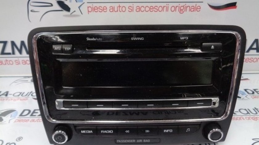Radio cd 3T0035161, Skoda Superb 2 (3T4)