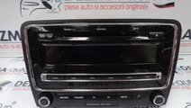 Radio cd, 3T0035161, Skoda Superb 2 combi (3T5) (i...