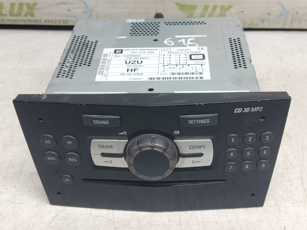 Radio cd 497316088 Opel Zafira B [2005 - 2010]