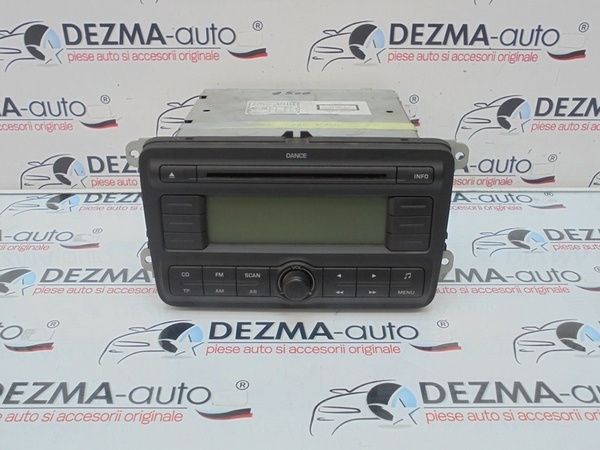 Radio cd, 5J0035161, Skoda Fabia 2 (5J)