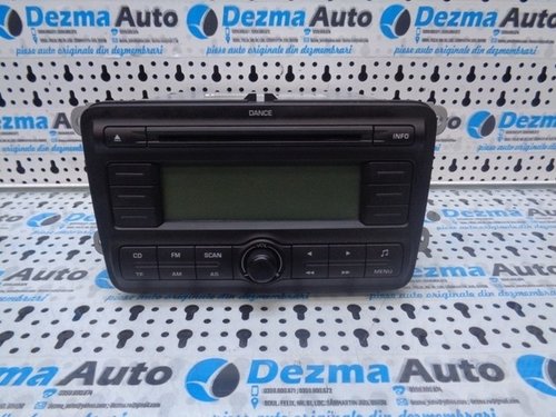 Radio cd, 5J0035161, Skoda Fabia, 2006-2013 (id:204009)
