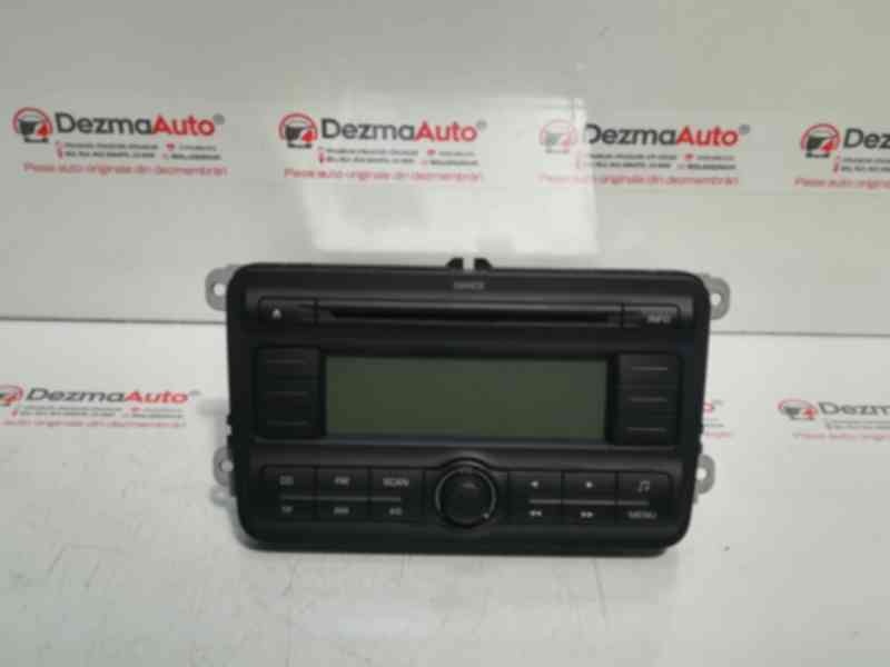 Radio cd 5J0035161A, Skoda Fabia 2 (5J) (id:317558)