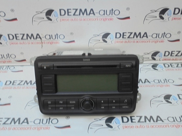 Radio cd, 5J0035161A, Skoda Fabia 2 Combi (5J) (id:253264)