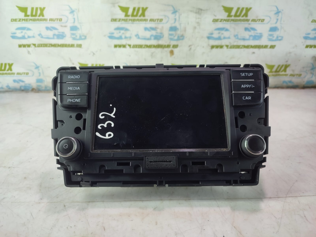 Radio CD 5JA035871C Skoda Rapid 3 [2012 - 2017] 1.6 tdi CXMA
