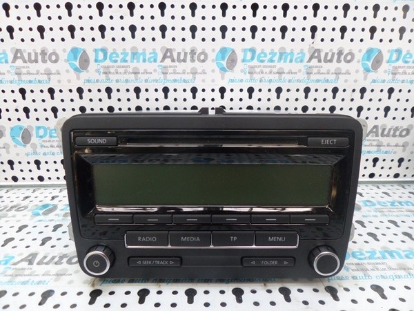 Radio cd 5M0035186AA, Volkswagen Golf 6 (id:173341)