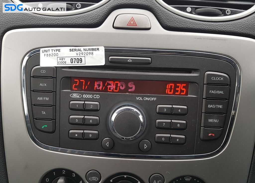 Radio CD 6000CD Ford Focus 2 2004-2010