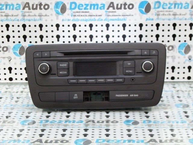 Radio cd, 6J0035156, Seat Ibiza 5 (6J5)