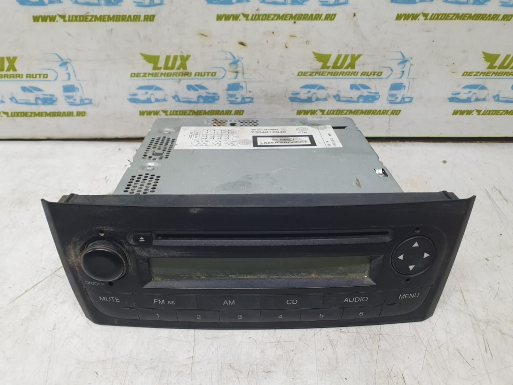 Radio CD 7354812940 Fiat Punto 3 [2005 - 2012]