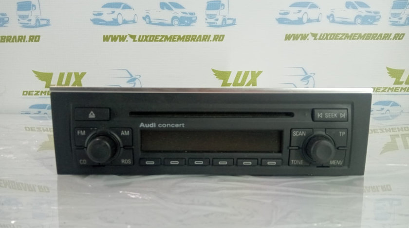 Radio cd 8e0035186d Audi A4 B7 [2004 - 2008] 2.0 tdi BPW