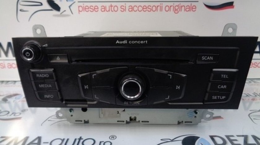 Radio cd 8T2035186C, Audi A4 Avant (8K5, B8)