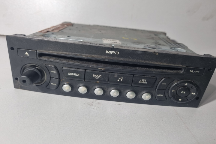 Radio cd 96646223XT Citroen C4 Picasso [2006 - 2013] Minivan 5-usi 1.6 HDi MT (109 hp)