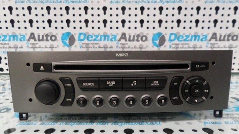 Radio cd 96647511, Peugeot 308 CC, 2009-In prezent