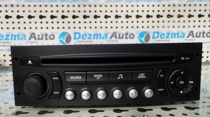 Radio CD 96662670XT, Citroen C4 Picasso, 2007-In prezent