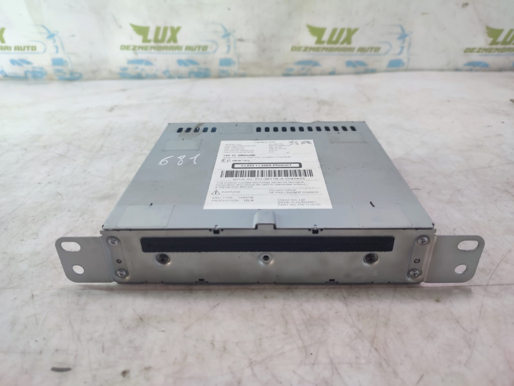 Radio cd 9807729080-02 Peugeot 508 [facelift] [2014 - 2020] 2.0 hdi Hybrid AH01