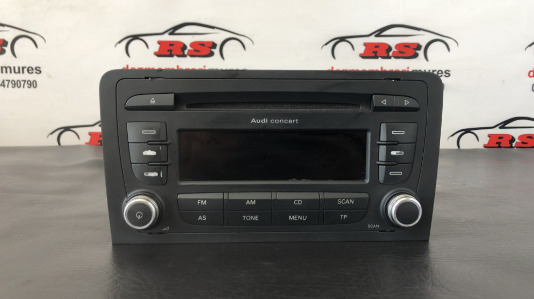 Radio CD Audi A3 2.0TDI , BMM S-Line , Automat sedan 2008 (8P0035186G)