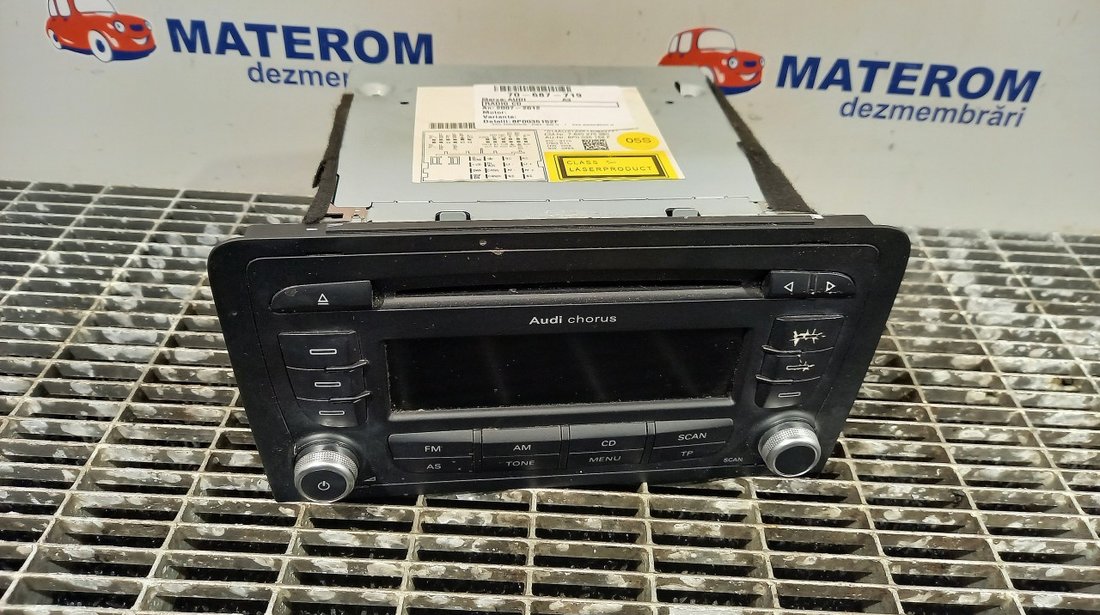 RADIO CD AUDI A3 A3 - (2007 2012)