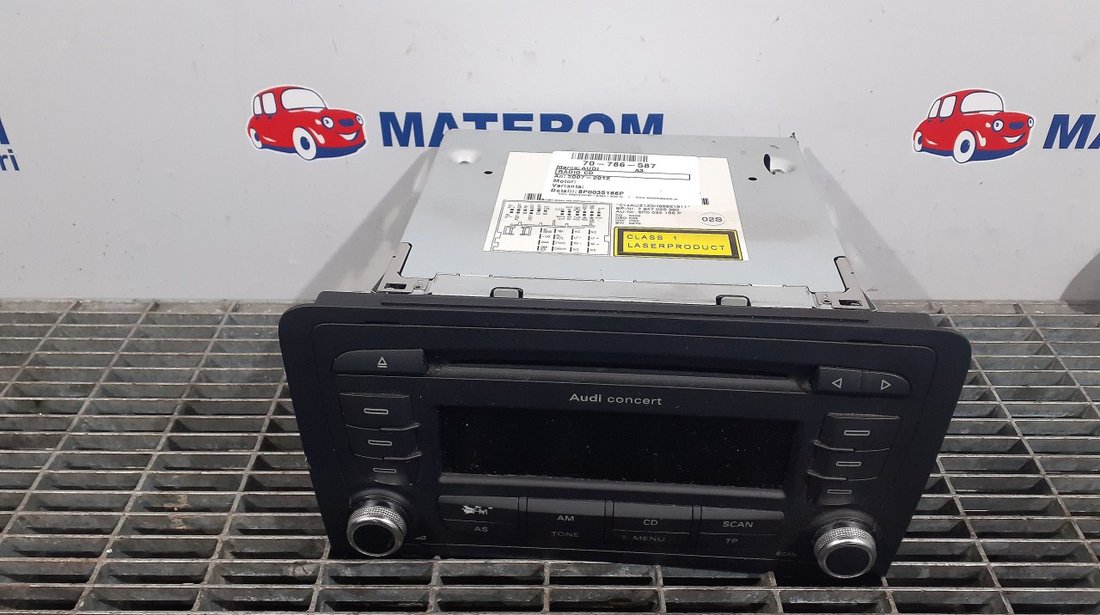 RADIO CD AUDI A3 A3 - (2007 2012)